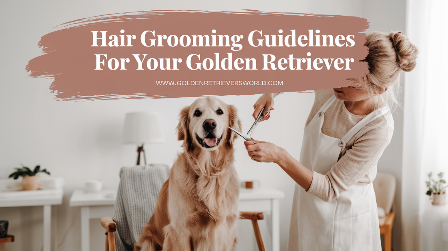 Hair Grooming Guidelines for Your Golden Retriever